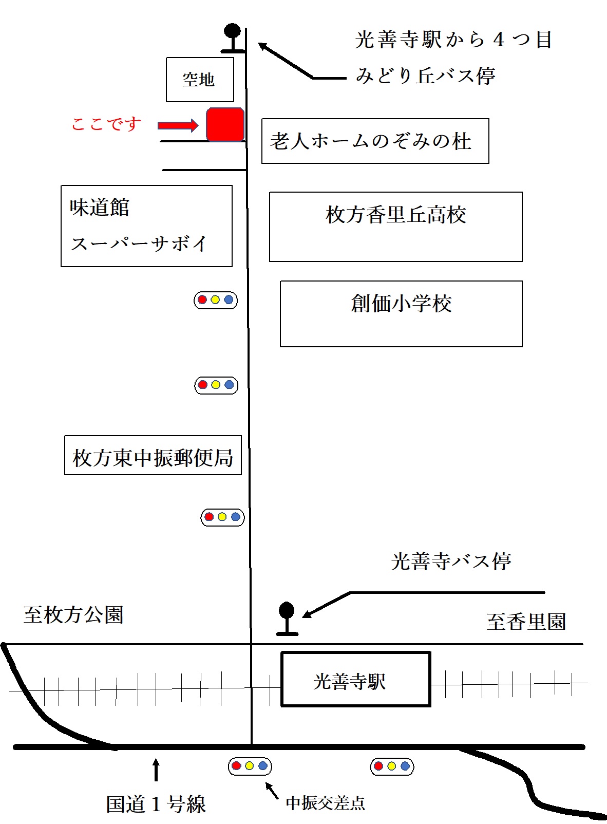 円山の地図